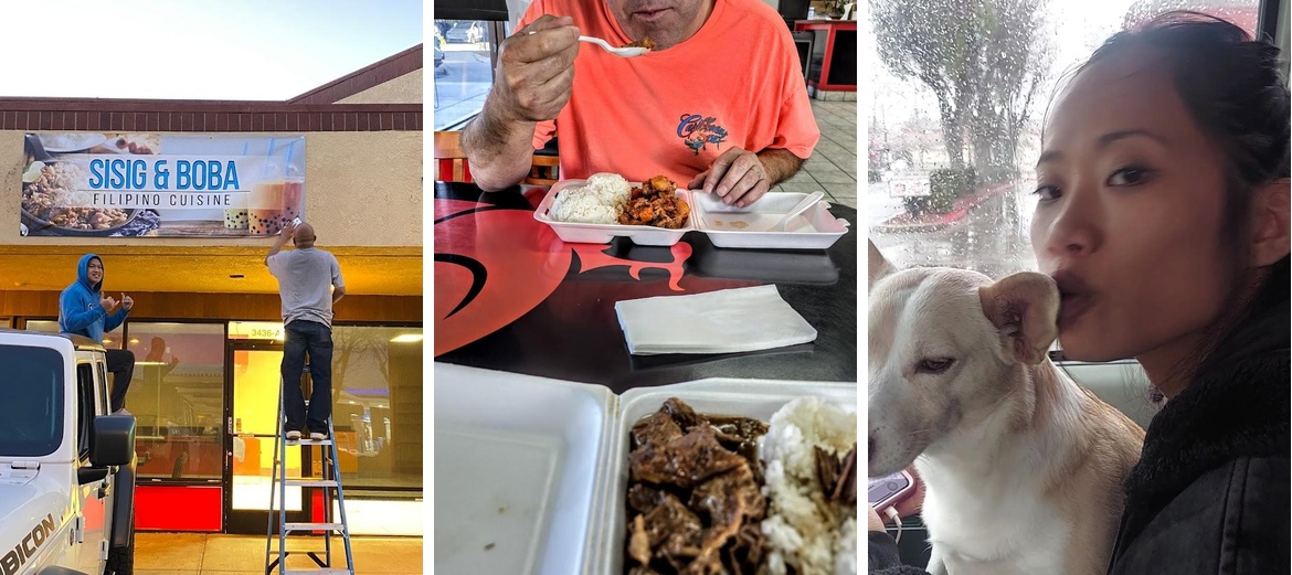 Sisig & boba Menu