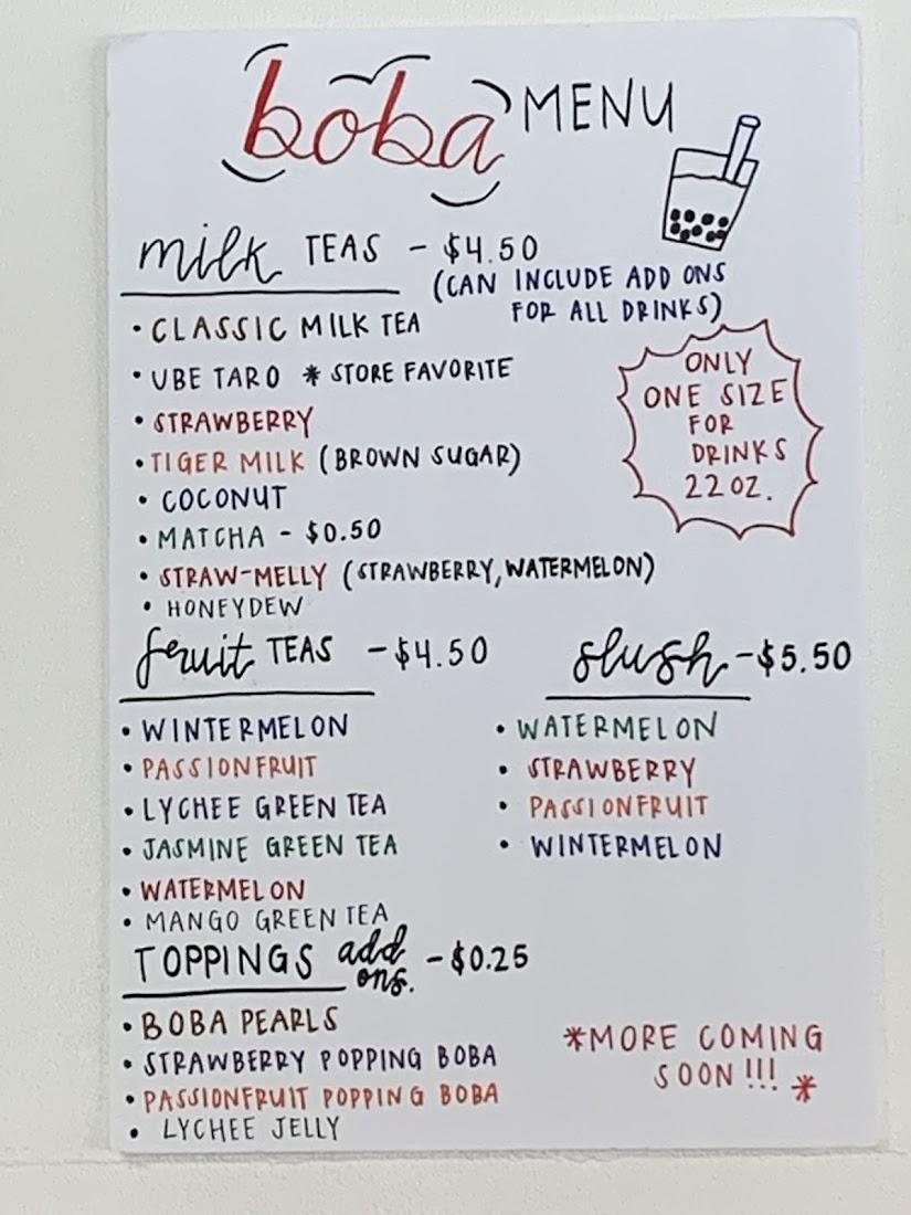 Sisig & boba