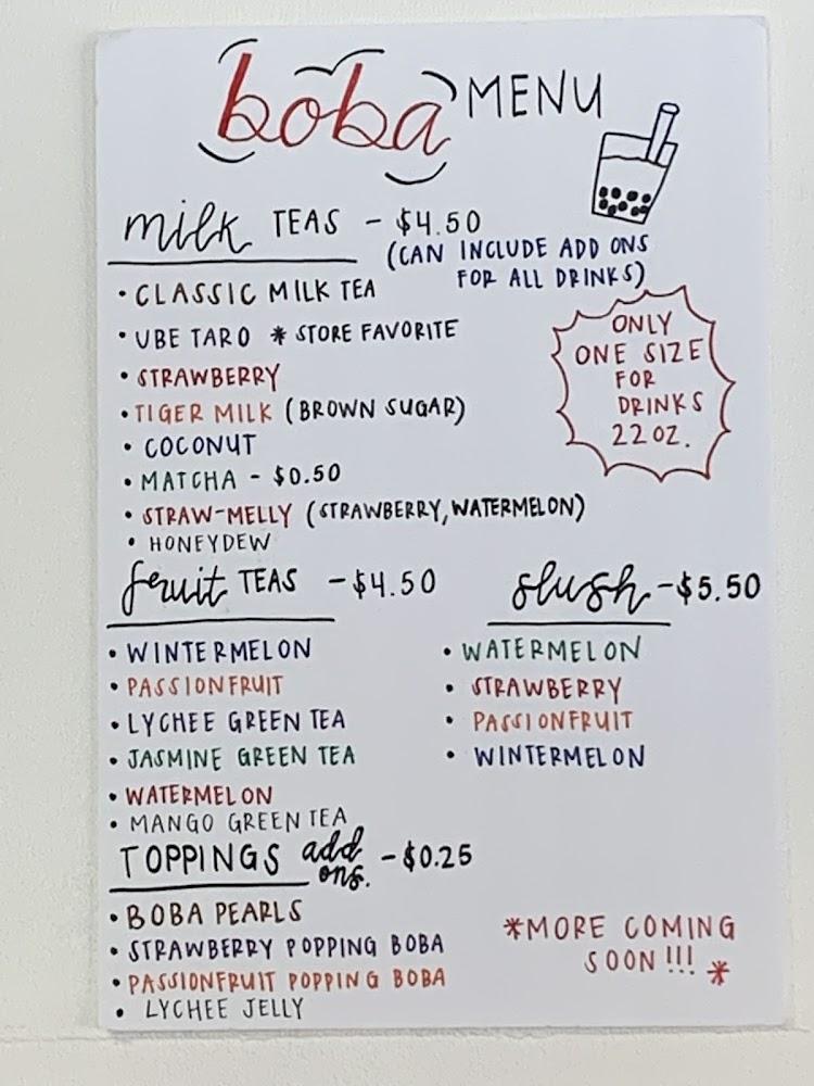 Sisig & boba Menu image 1
