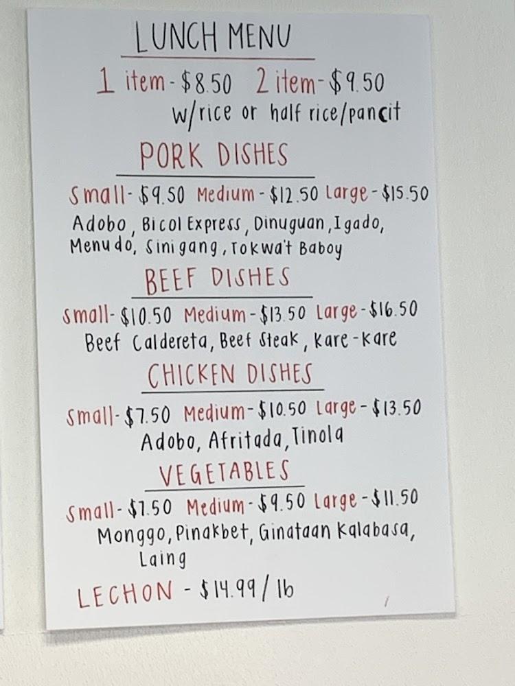 Sisig & boba Menu image 2